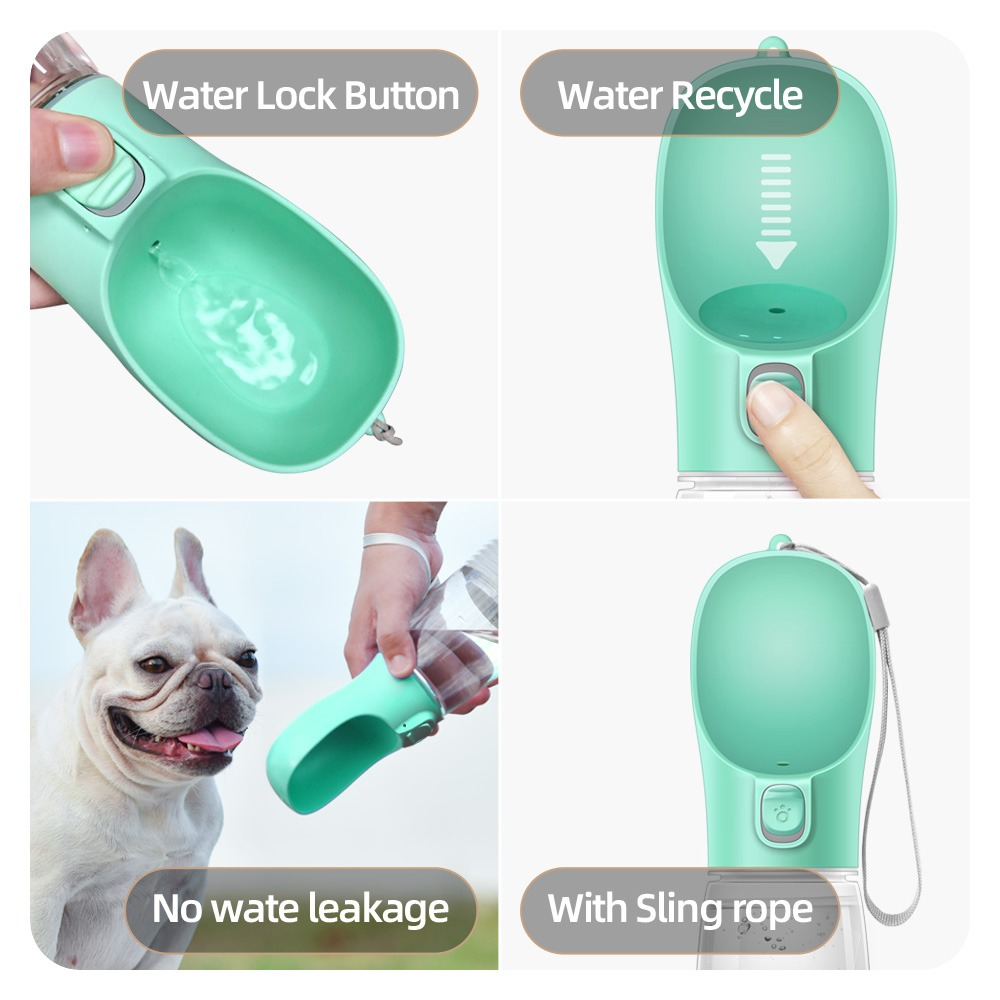 Portable Pet Water Bottle β Hydration On the Go!